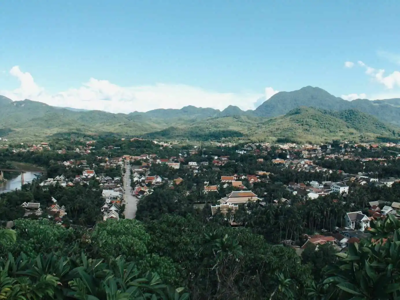 panorama luang prabang